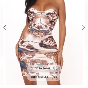 Angle dress ,fashion nova